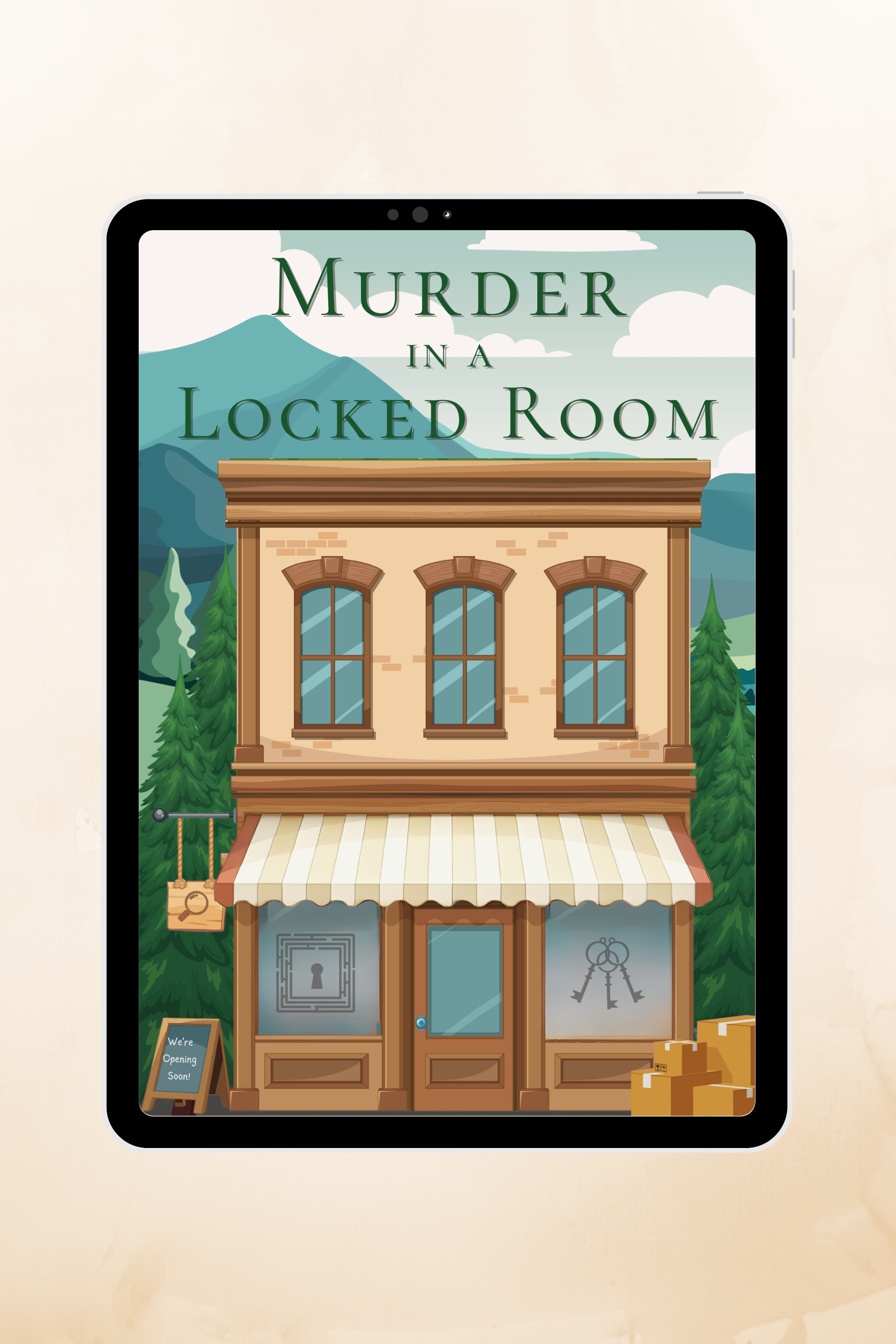 Murder in a Locked Room: An Escape Room Cozy Mystery Book 1