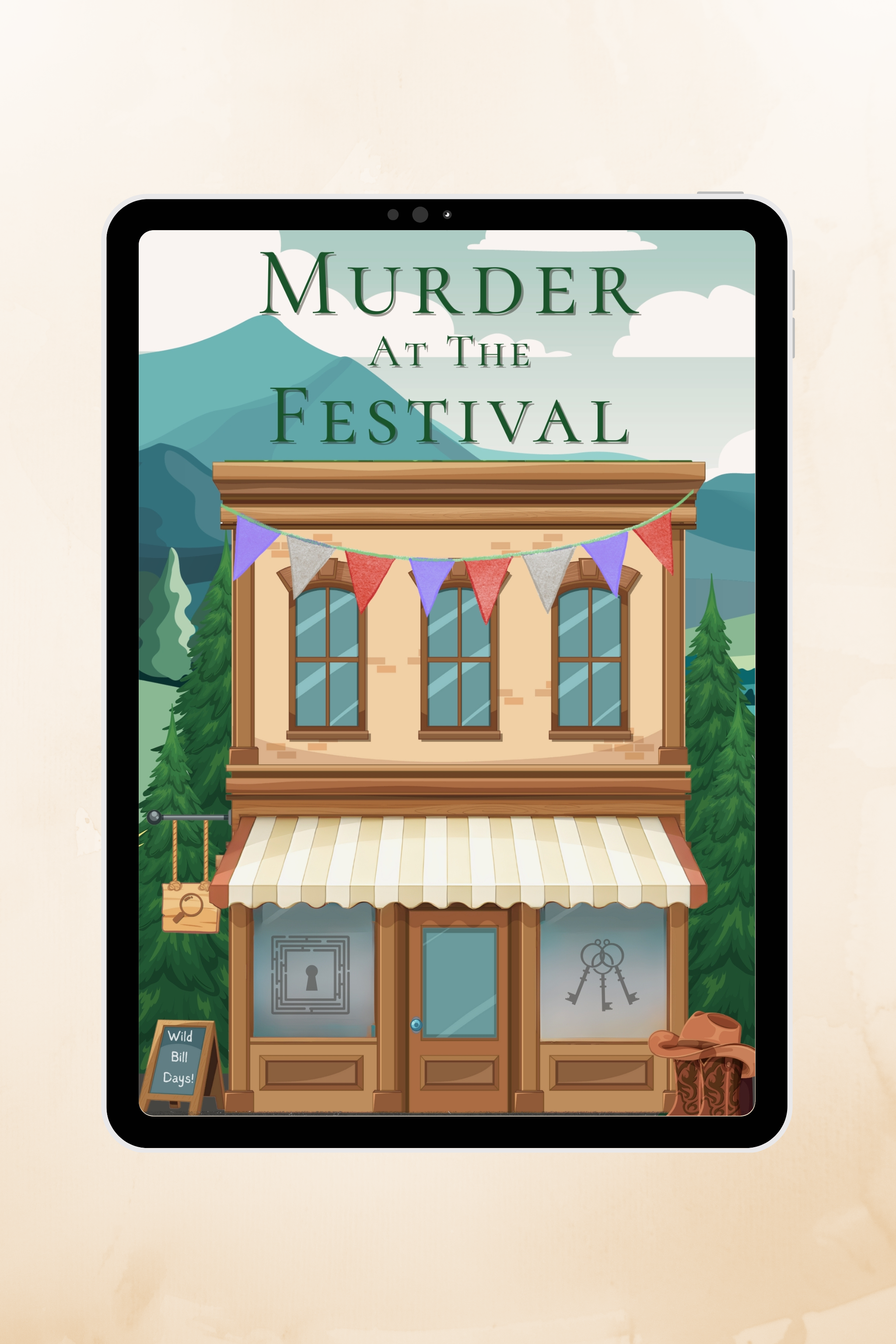 Murder at the Festival: An Escape Room Cozy Mystery Book 2